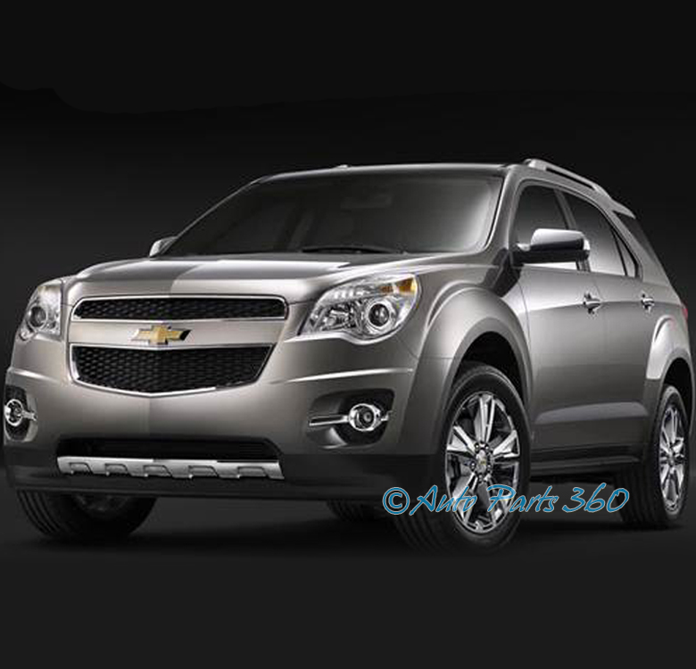 Driver Side Headlight For 2016-2017 Chevy Equinox - Halogen, Chrome Housing - OEMASSIVE - View #4