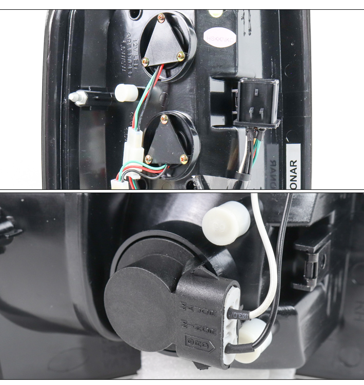 Ckw1228 Black Euro Style Tail Lights For Dodge Ram 1500/2500/3500 (2002-06) – Clear Lens, DOT & SAE Approved