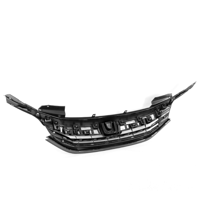 For 2016-2017 Honda Accord Sedan OE Style Front Upper Hood Grille - Chrome / Black