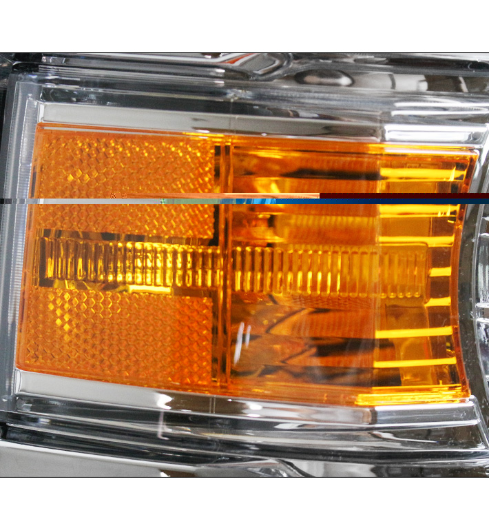 For 2014-2015 Chevy Silverado 1500 Projector Headlights Headlamps with 6.25