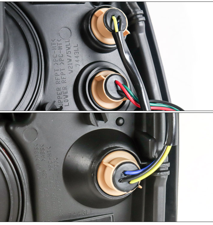 For 2014-2015 Chevy Silverado 1500 Projector Headlights Headlamps with 6.25