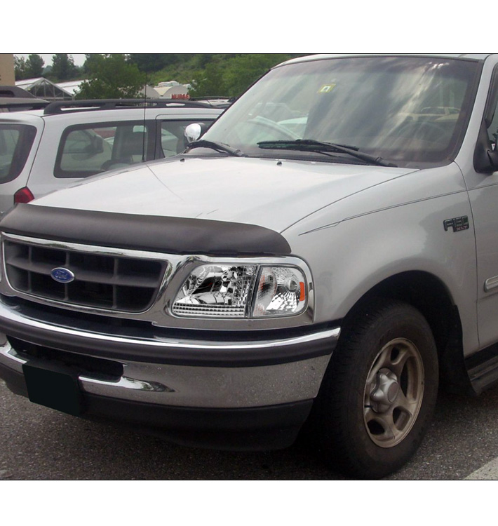 For 1997-2003 Ford F-150 / 1997-2002 Expedition Crystal Headlights with Corner Lights - Chrome