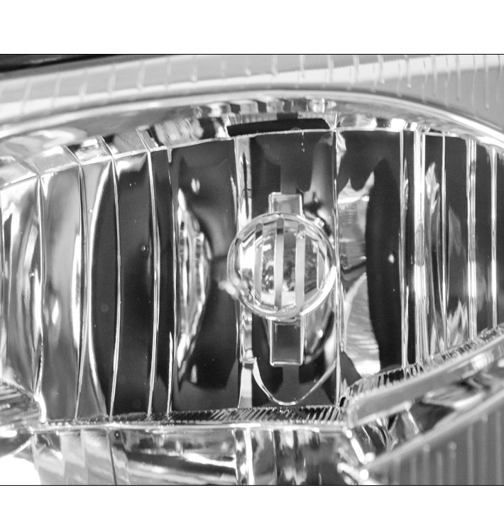 For 2002-2009 GMC Envoy Replacement Headlights Headlamps with 6.25