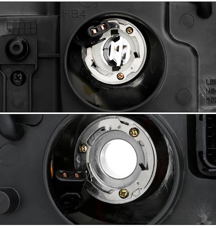 For 2002-2009 GMC Envoy Replacement Headlights Headlamps with 6.25