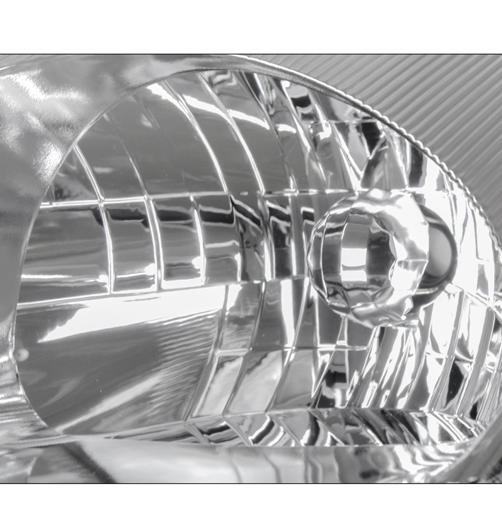 For 2000-2005 Mitsubishi Eclipse Replacement Headlights Headlamps - Chrome