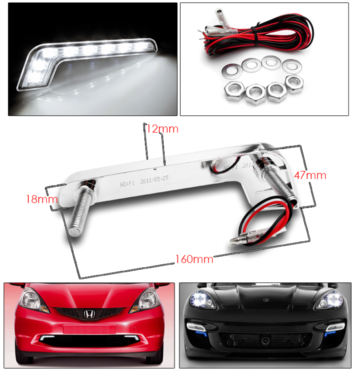 For 2010-2011 Toyota Camry Projector Headlights Headlamps with 6.25