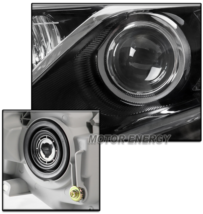 For 2012-2014 Toyota Camry Black Projector Headlight Headlamp - Driver Side