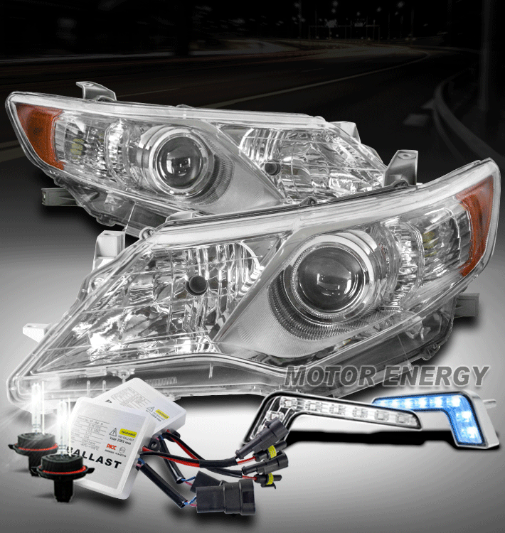 For 2012-2014 Toyota Camry Projector Headlights Headlamps with 6.25