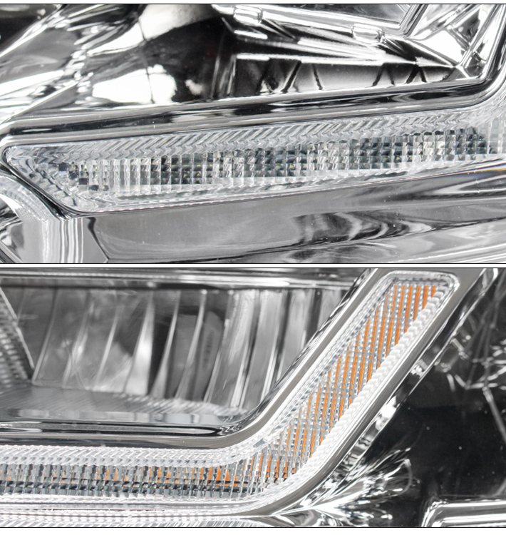 For 2016-2023 Toyota Tacoma TRD | Limited Full LED Projector Headlights - Chrome
