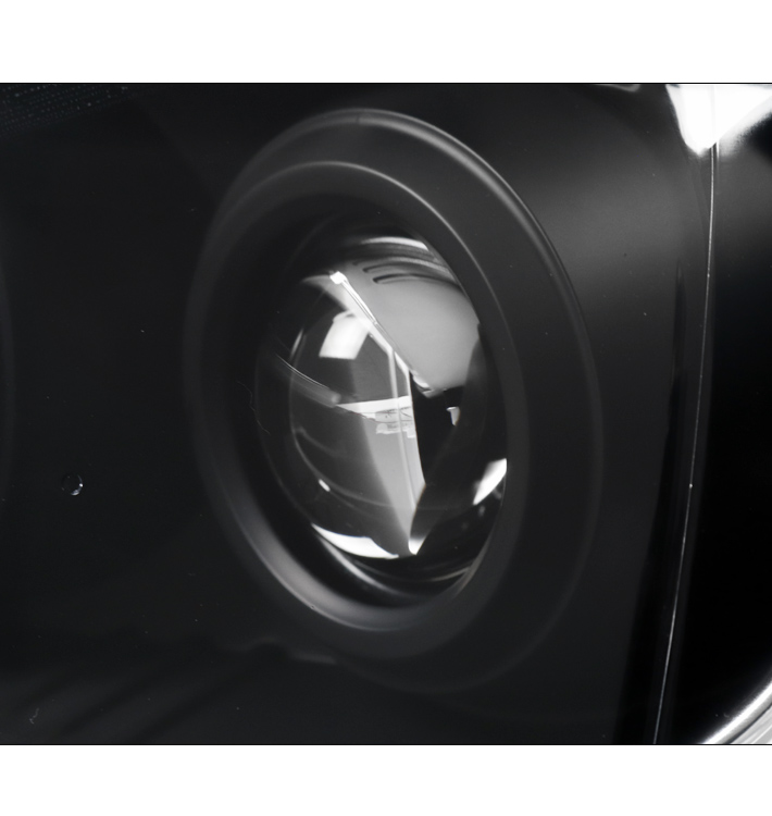For 2007-2014 Ford Expedition LED Tube Projector Headlights w/6.25