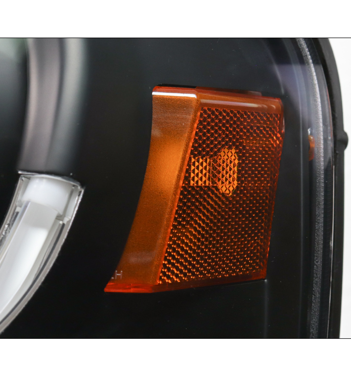 For 2007-2014 Ford Expedition LED Tube Projector Headlights w/6.25