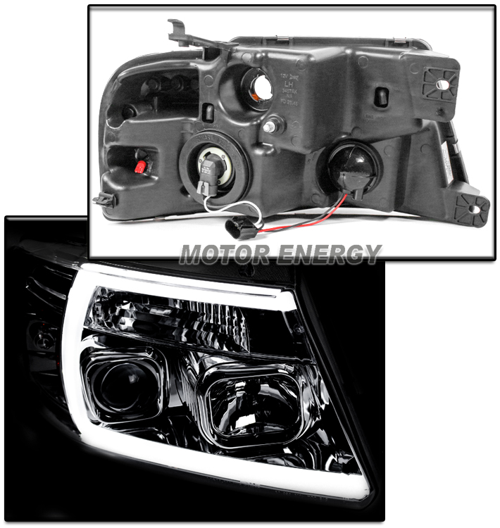 For 2004-2008 Ford F-150 LED Projector Headlights Headlamps with 6.25