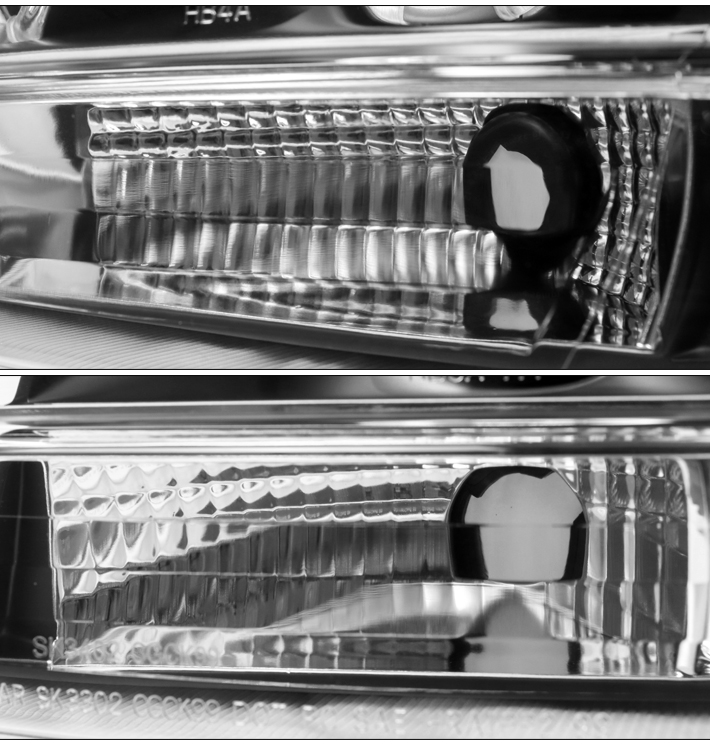 Suitable For 1999-2004 Jeep Grand Cherokee LED Halo Projector Headlights Headlamps with 6.25