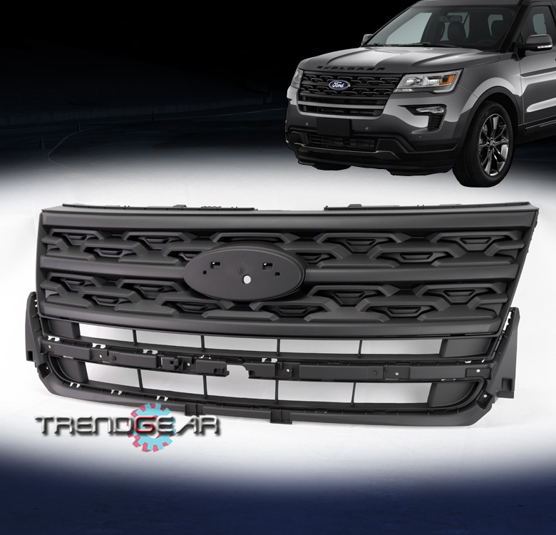 For 2018-2020 Ford Explorer SUV Sport Front Hood Bumper Upper Grill
