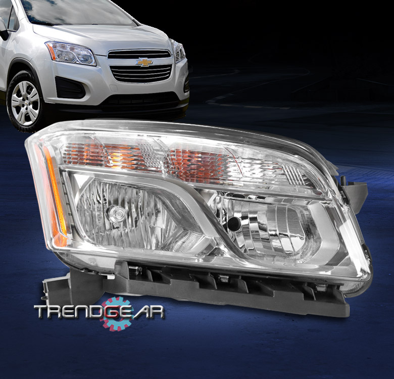 FOR 20132016 CHEVY TRAX REPLACEMENT HEADLIGHT LAMP CHROME PASSENGER