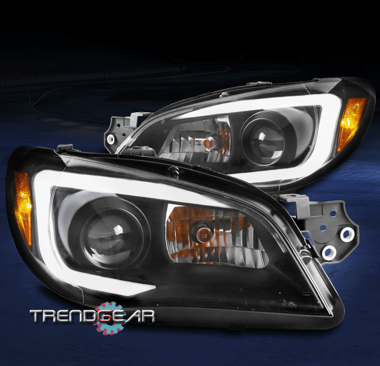 2004-2005 Subaru Impreza WRX STI Outback Projector Headlights w/ LED