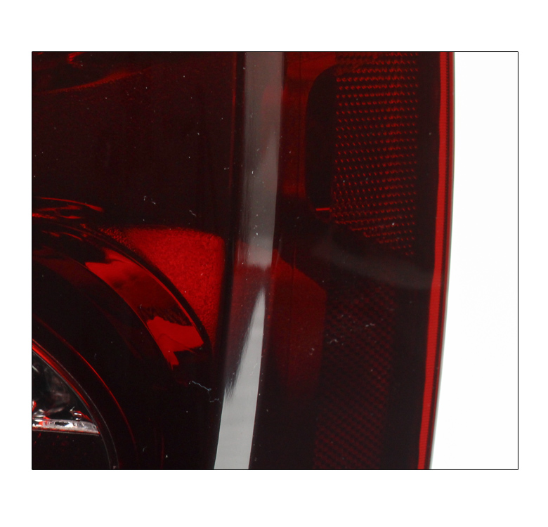 Right Passenger Side Tail Light For 2007-2014 GMC Yukon XL 1500/2500 - Red Lens, Chrome Housing 5 thumbnail image