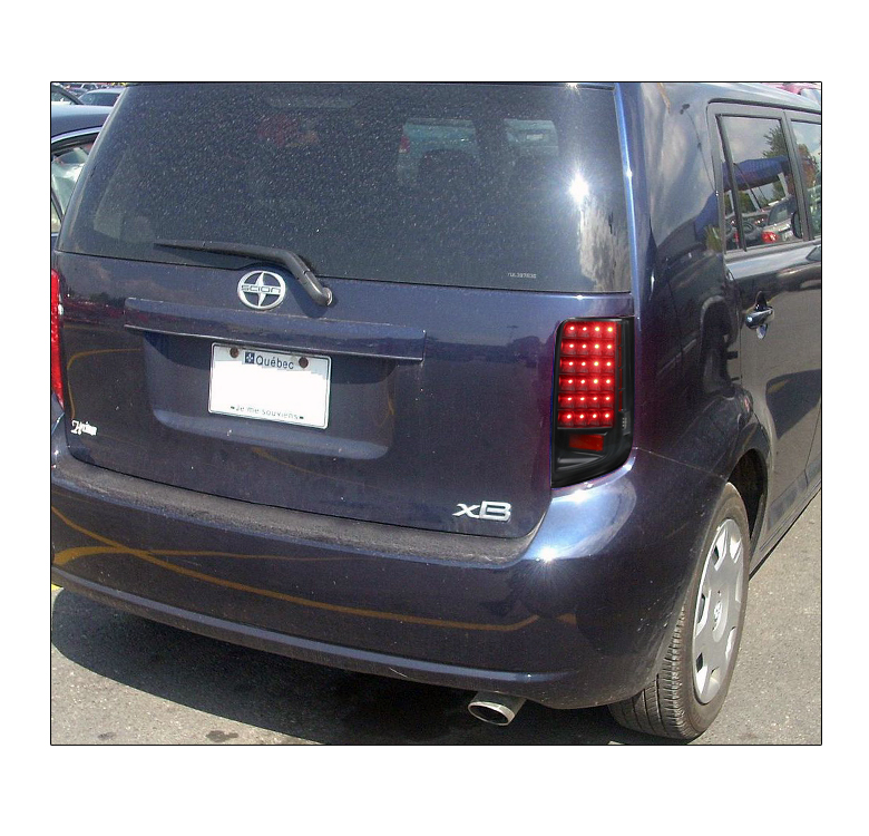 For 08 09 10 Scion xB bB Full LED Tail Brake Light Rear Lamp JDM