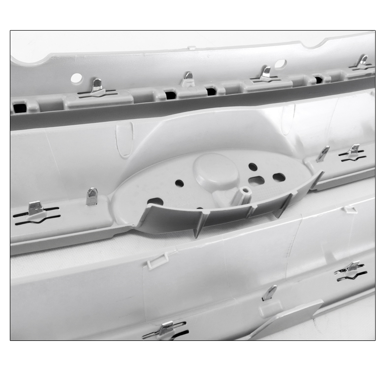 Labworkauto Front Hood Upper Grille For 2017-2019 Ford Escape – Chrome/Silver