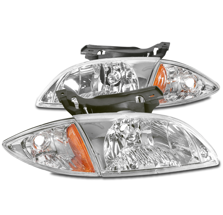 00-02 Chevrolet Cavalier Set of Headlights
