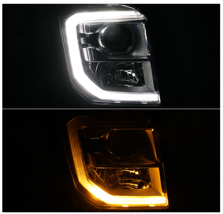 thumbnail interactive-video image 1 of Driver Side Halogen Headlight Assembly For 2015-2017 GMC Yukon W/ Bulbs & DRL 1 of 5