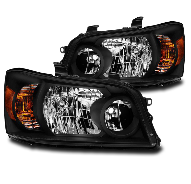 FOR 04 05 06 TOYOTA HIGHLANDER SUV REPLACEMENT HEADLIGHTS HEADLAMPS