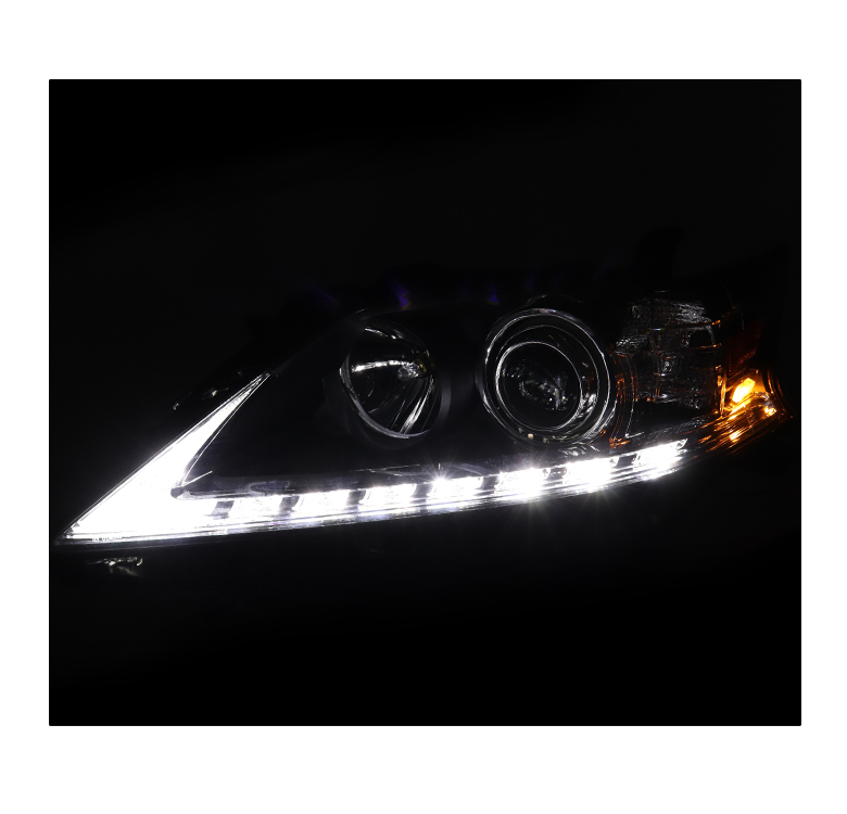 thumbnail image 2 of Headlight For Lexus RX350 RX450H 2013-2015 HID W/LED DRL Projector Left+Right 2 of 4